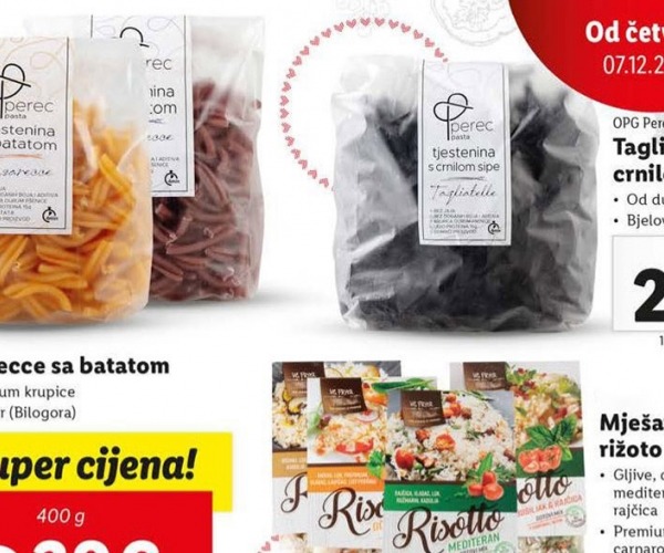 Od 07.12. 2023. OPG Perec proizvode možete kupiti u svim Lidl prodavaonicama