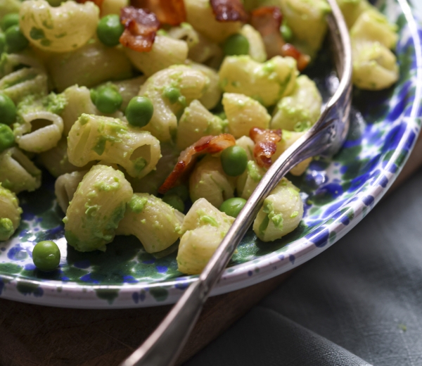 Zdravi recepti Curvi rigati s graškom i pancetom