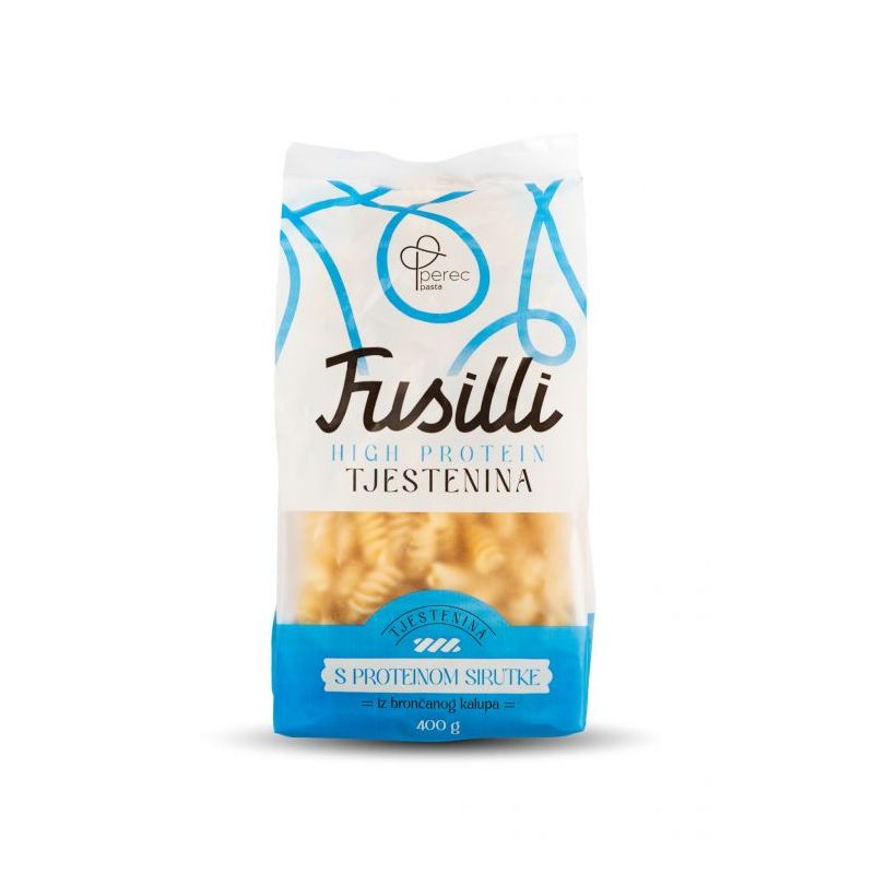 Tjestenina s proteinima – fusilli 400 g Cijena